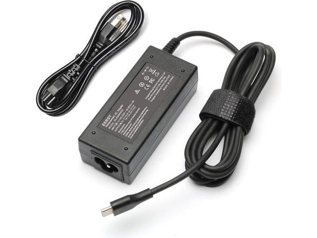 45W USB-C Chromebook Charger Fit for HP Chromebook 14 14A G5 14-ca061dx 14-ca020nr 14-ca060nr 14-ca043cl 14-ca052wm 14-ca051wm X360 11A 11 G6 EE 11...
