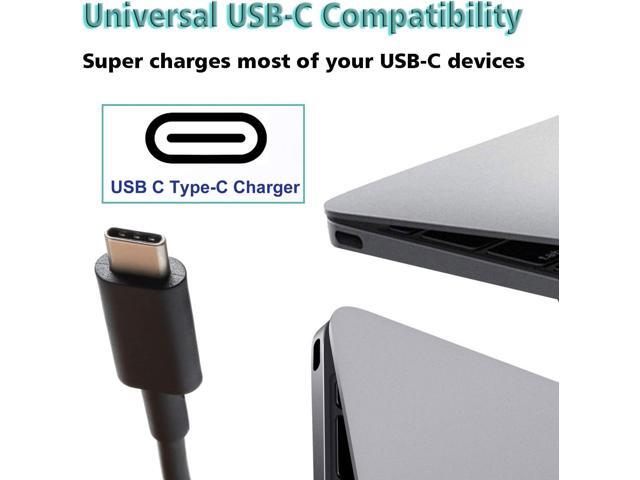 45W USB-C Chromebook Charger Fit for HP Chromebook 14 14A G5 14-ca061dx 14-ca020nr 14-ca060nr 14-ca043cl 14-ca052wm 14-ca051wm X360 11A 11 G6 EE 11...