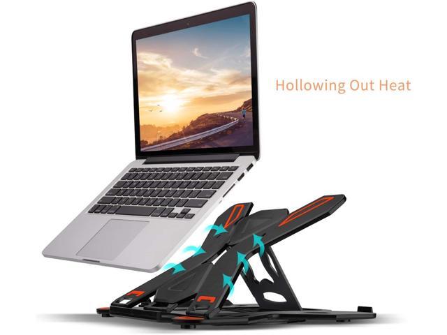 Laptop Stand Adjustable Laptop Computer Stand Multi-Angle Stand Phone Stand Portable Foldable Laptop Riser Notebook Holder Stand Compatible for 10...