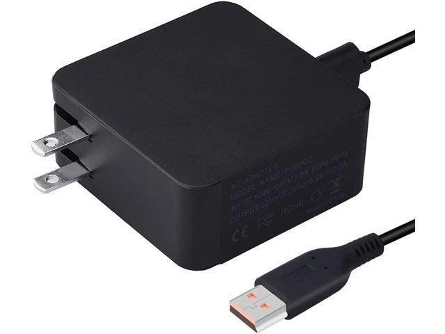 Yoga Charger for Lenovo Yoga 700 700-11ISK 700-14ISK 80QD 80QE Yoga 900 900-13ISK 900-13ISK2 Yoga 3 4 Pro 80MK 80UE Laptop with USB Cable Power.