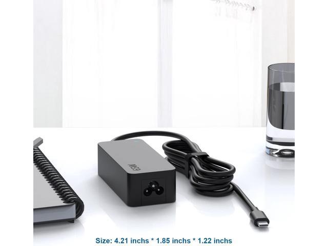 65W 45W Type USB C Charger Fit for Dell Latitude 7420 5420 5520 7410 7320 5320 5285 5290 7212 7275 7390 7389 7370 XPS 9370 9250 9305 9365...