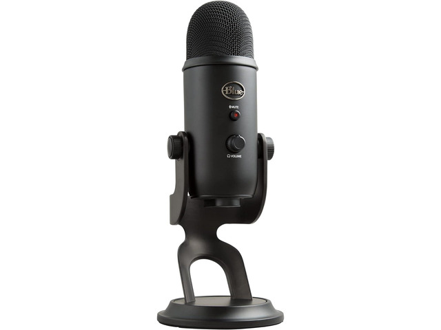 for Creators Blue Yeti USB Microphone for Gaming, Streaming, Podcasting, Twitch,