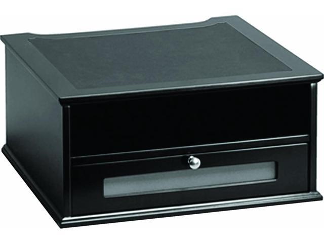 Victor Midnight Black Collection 1175-5 Wood Monitor Stand/Riser