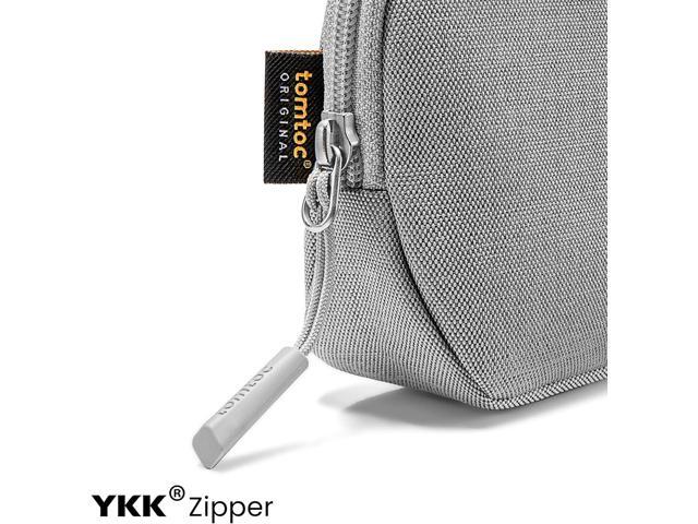 tomtoc Recycled Portable Storage Pouch Bag Case Accessories Organizer Compatible with MacBook Laptop Charger, Mouse, Cables, Hub, Power Adapter,...