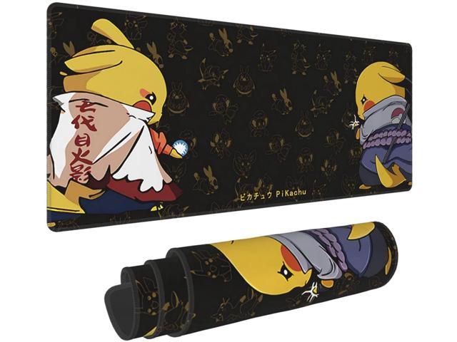Anime Customized Large Extended Gaming Mouse Pad with Stitched Edges and Non-Slip Rubber Base Suitable for Office and Home Use 31.5x11.8x0.12 Inches