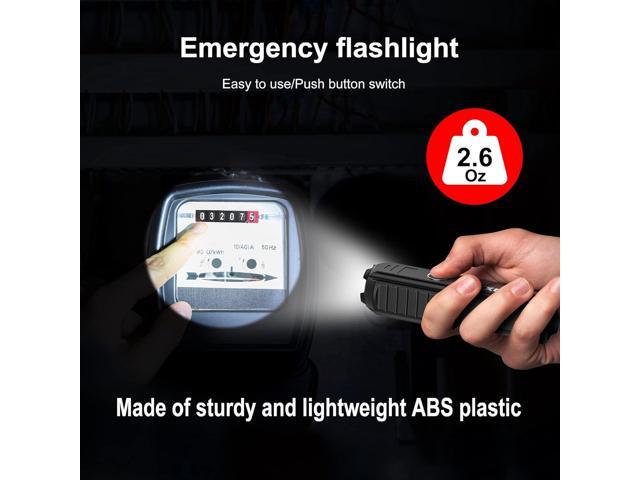 2 Pack USB Rechargeable Flashlight - Small & Bright LED Mini Flashlights, High Lumens, 4 Modes, Zoomable, The Size of Pocket Gifts for Kids