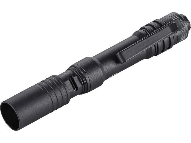 Streamlight 66601 MicroStream 250-Lumen EDC Ultra-Compact Flashlight with USB Rechargeable Battery, Clear Retail Packaging, Black