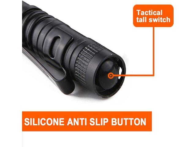 Beieverluck 10 Pack Small Mini LED Flashlight Pocket Flashlight Pen Light Flashlight Tactical Flashlight with Clip Flashlights for Camping Outdoor...
