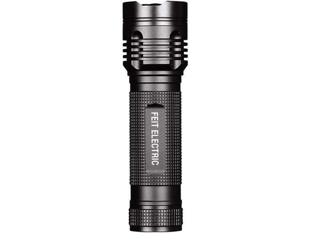 Feit Electric LED Tactical Flashlight - Aluminum Alloy - Zoomable Strike Bezel Requires