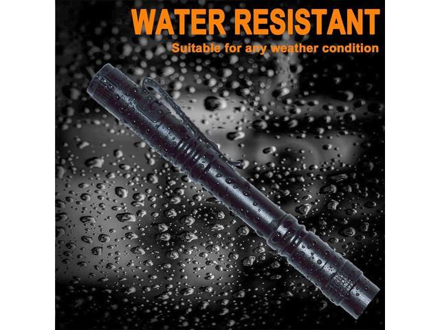 Beieverluck 10 Pack Small Mini LED Flashlight Pocket Flashlight Pen Light Flashlight Tactical Flashlight with Clip Flashlights for Camping Outdoor...