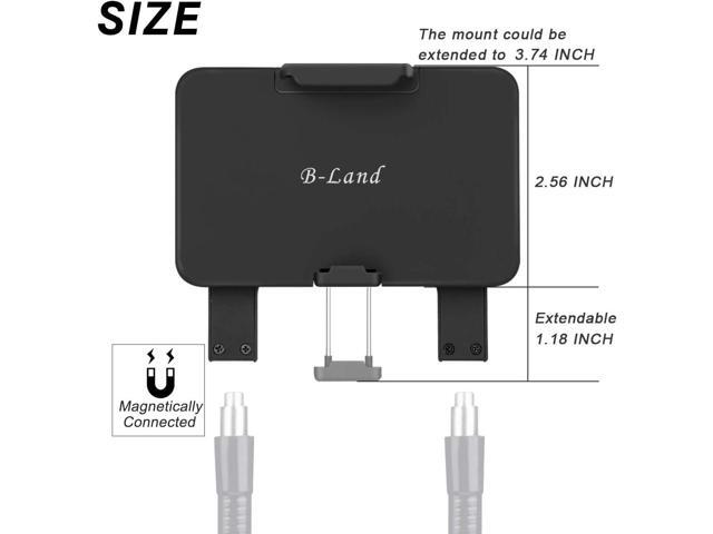 B-Land Phone Holder for Gooseneck Stand, Universal Mobile Phone Mount Phone Clamp (Gooseneck Stand Not Included)