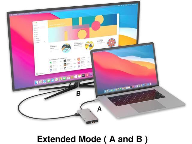 EZQuest USB C Hub Docking Station 8 in 1 with 4K HDMI, 1 Gbit Ethernet, 3 USB A 3.0 Ports, 1 USB-C PD/Data, SD/Micro SD for Work and Travel,...