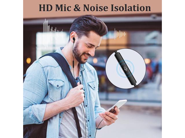 Guguearth Lightning Headphones for iPhone,MFi Certified in-Ear Lightning Earphones for iPhone,Magnetic Earbuds for iPhone with Mic Controller...