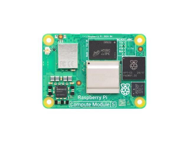 CM5008000 Raspberry Pi Compute Module 5, 8GB RAM, Lite