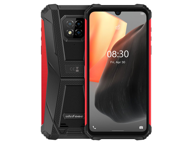 Ulefone Armor 8 Pro Android 11 Rugged Smartphone, 6.1-inch HD+ IP68 Waterproof Shockproof Outdoor Mobile Phone Unlocked, Helio P60 6GB+128GB, 16MP...