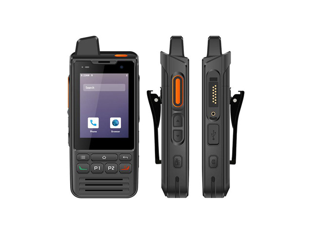 UNIWA F60 4G Smartphone 1GB RAM 8GB ROM Phone IP68 Touch Screen FM Radio GPS WiFi Orange
