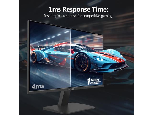 Z-EDGE 27' 1080P 180Hz 1ms Fast IPS Gaming Monitor, 120% sRGB, FreeSync Compatible, HDMI 2.0, DP 1.4, Supports 100x100mm Mount