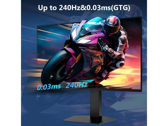 Z-EDGE INFINYX Series X27 OLED 2K QHD 2560x1440 240Hz GTG 0.03ms Gaming Monitor, with Adjustable Stand
