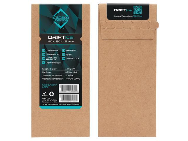 Iceberg Thermal DRIFTIce Thermal Pad 120mm x 40mm x 1.5mm (13 W/mK)