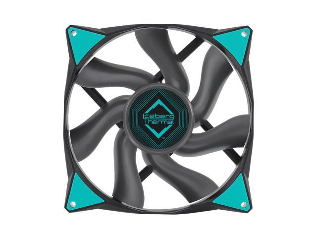 Iceberg Thermal IceGALE 140mm PWM Case Fan 2-Pack (Black)