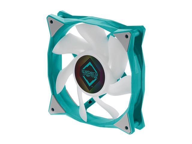 Iceberg Thermal IceGALE ARGB 120mm PWM Case Fan 3-Pack (Teal)