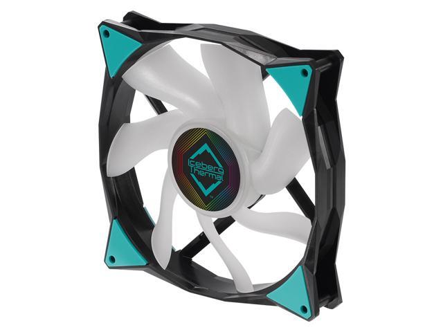 Iceberg Thermal IceGALE ARGB 140mm PWM Case Fan 2-Pack (Black)