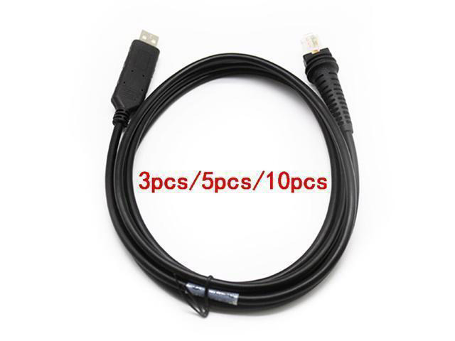 6FT 2M USB Straight Cable with Chip Compatible For 1200g 1300g 1450g 1900 Scanner Reader Data Transfer Cable