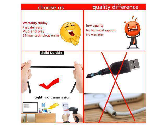 5V 3M RS232 Serial Coiled Cable For DS3608 DS3678 LI3608 LI3678 Barcode Scanner Cable