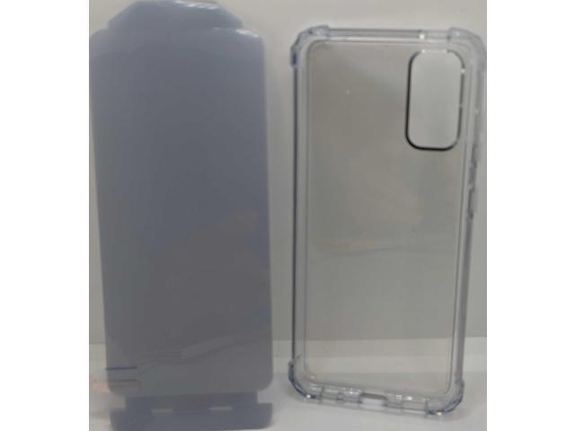 Verizon Bundle Clarity Case & Blue Light Screen Protector for Galaxy S20 5G UW-Clear