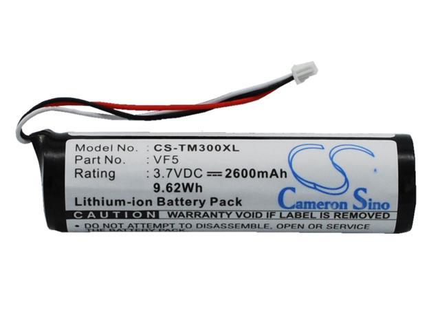 Battery for TomTom VF5 Go 300 400 4D00.001 500 510T 530T 700T 710 910 2600mAh