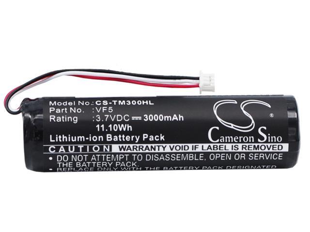 Battery for TomTom VF5 Go 300 400 500 510 510T 530 530T 700 700T 710 910 3000mAh