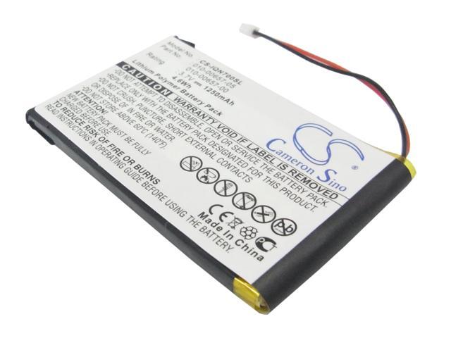 Battery for Garmin GPS 010-00657-00 010-00657-05 010-00657-10 Nuvi 700 1250mAh
