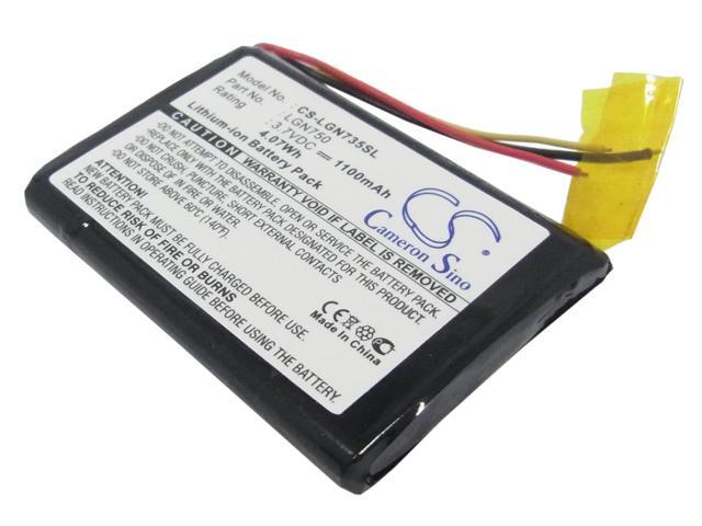 Battery for LG GPS CS-LGN735SL LN700 LN704 LN705 LN710 LN715 LN730 LN735 LN740