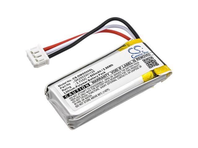 GPS Navigation Battery for DIGITAL MATTER GK2553301125 G52 Solar G52S 800mAh
