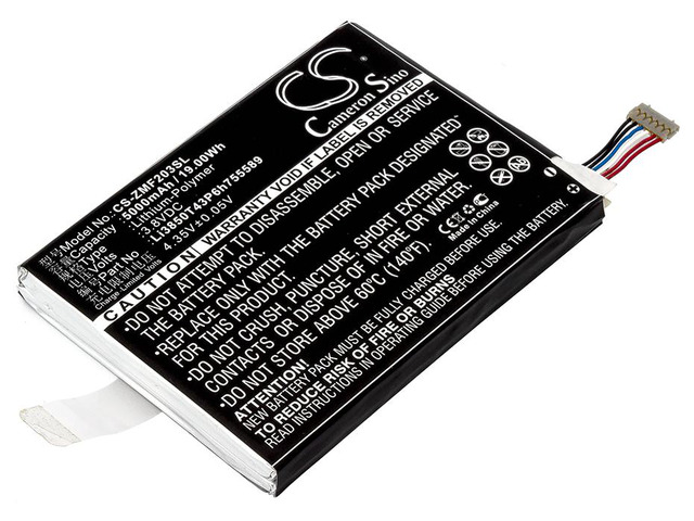 Hotspot Battery for ZTE SoftBank Li3850T43P6h755589 203Z GL09P NEW 3.8V 5000mAh