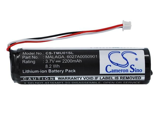 Battery for TomTom 6027A0050901 MALAGA 4GC01 Rider 2 RIDER2 Urban Pro 2200mAh