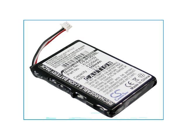 Battery for Apple iPOD 3 3rd Gen 10GB M8976LL/A 15GB 616-0159 E225846 550mAh