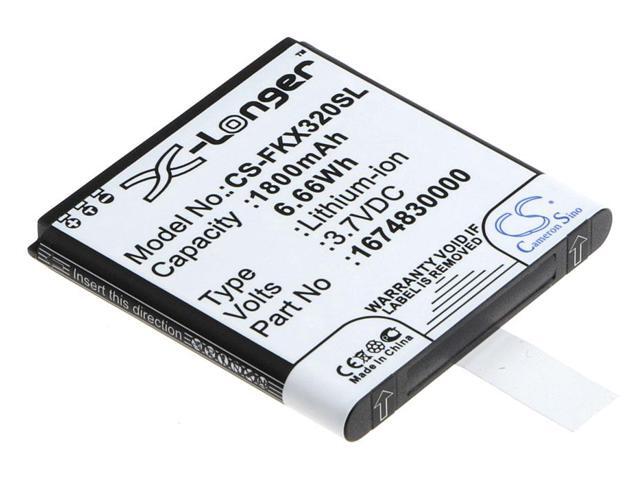 GPS Navigation Battery for Falk 1674830000 IBEX 25 Touring 32 CS-FKX320SL 1800mA