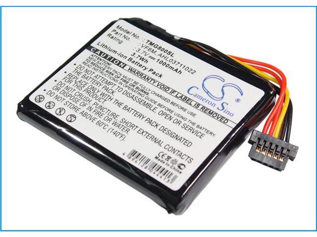 Battery for TomTom VF6M Go 1530 825 820 Live Top Gear 4EH45 4EH51 4ER5 1000mAh