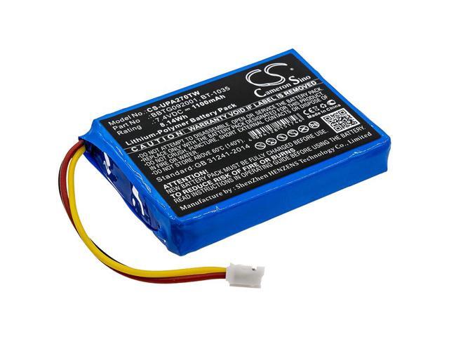 Two-Way Radio Battery for Uniden BBTG092001 BT-1035 Atlantis 270 CS-UPA270TW NEW