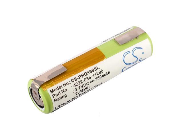 Battery for PHILIPS 4222-036-06410 036-11290 Norelco AT895 9170XL HQ9100 RQ1060