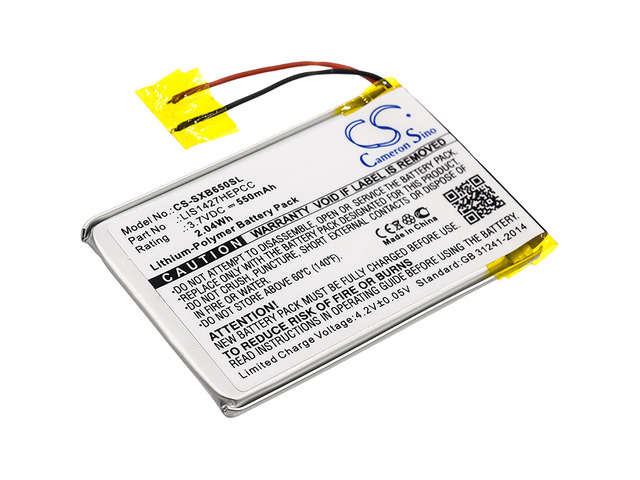 Battery for Sony 1-756-920-31 LIS1427HEPCC MDR-XB650BT MDR-XB950B1 MDR-XB950BT
