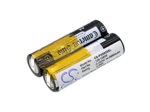 Battery for 3M PHILIPS 138 10609 Centrimed Sarnes 9602 surgical clipper HS820