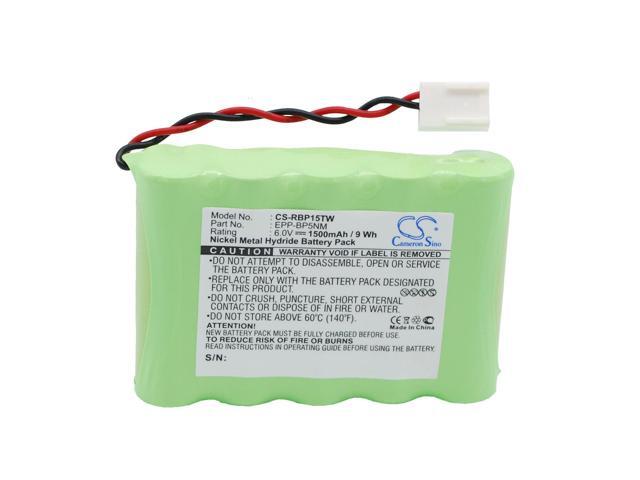 Battery for Ritron EPP-BP5NM RT-15H BP5NM JBC100 JBC15H Jobcom RT15 RT-15 VOX100