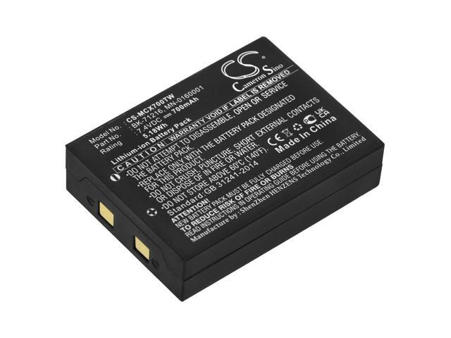 Battery for Cobra BK-70128 microTALK BK-71216 CXR 700 750 800 850 CXR825 LI6000