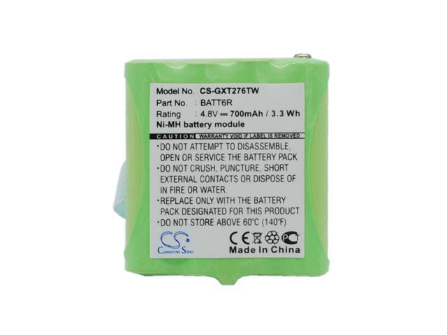 Battery for Uniden Midland AVP6 BATT6R BATT-6R C881 GXT650 LXT340 LXT350 GMR885