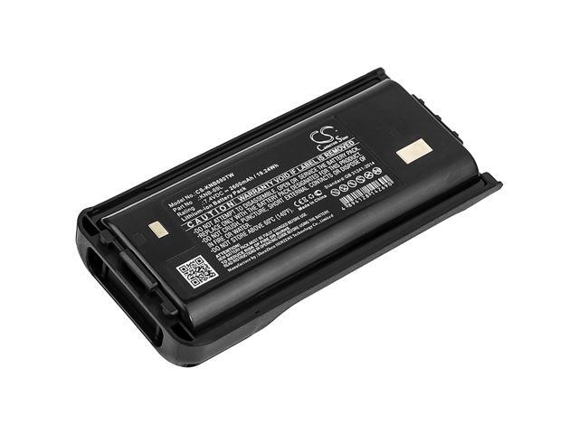 Battery for KENWOOD KNB-69L NX-240 NX-340 NX-348 TK-2200 TK-3200 TK-3400 2600mAh