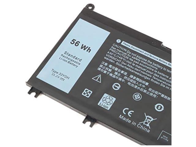 33Ydh 56Wh Laptop Battery For Dell Inspiron 17 7000 7778 7779 7786 7773 15 7577 G3 3579 3779 G5 5587 G7 7588 Latitude 13 3380 14 3490 15 3590 3580...