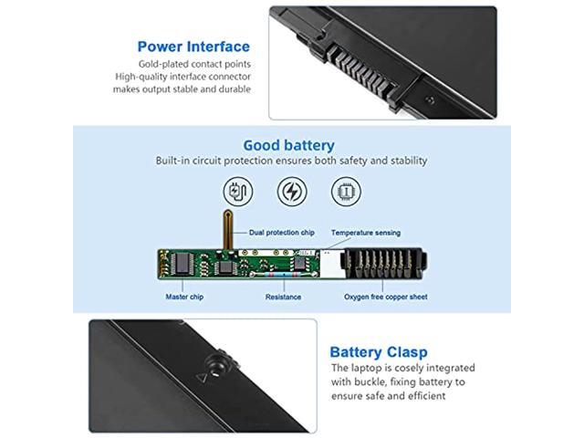 Sr03xl 52.5Wh Gaming Laptop Battery For Hp Pavilion 15-Cx Serie 15-Cx0058wm 15-Cx0056wm, Envy X360 15-Cn 15-Cp 17-Bw Series 15-Cn1073wm,...