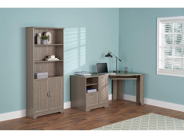 Realspace Magellan 60'W Corner Desk, Gray
